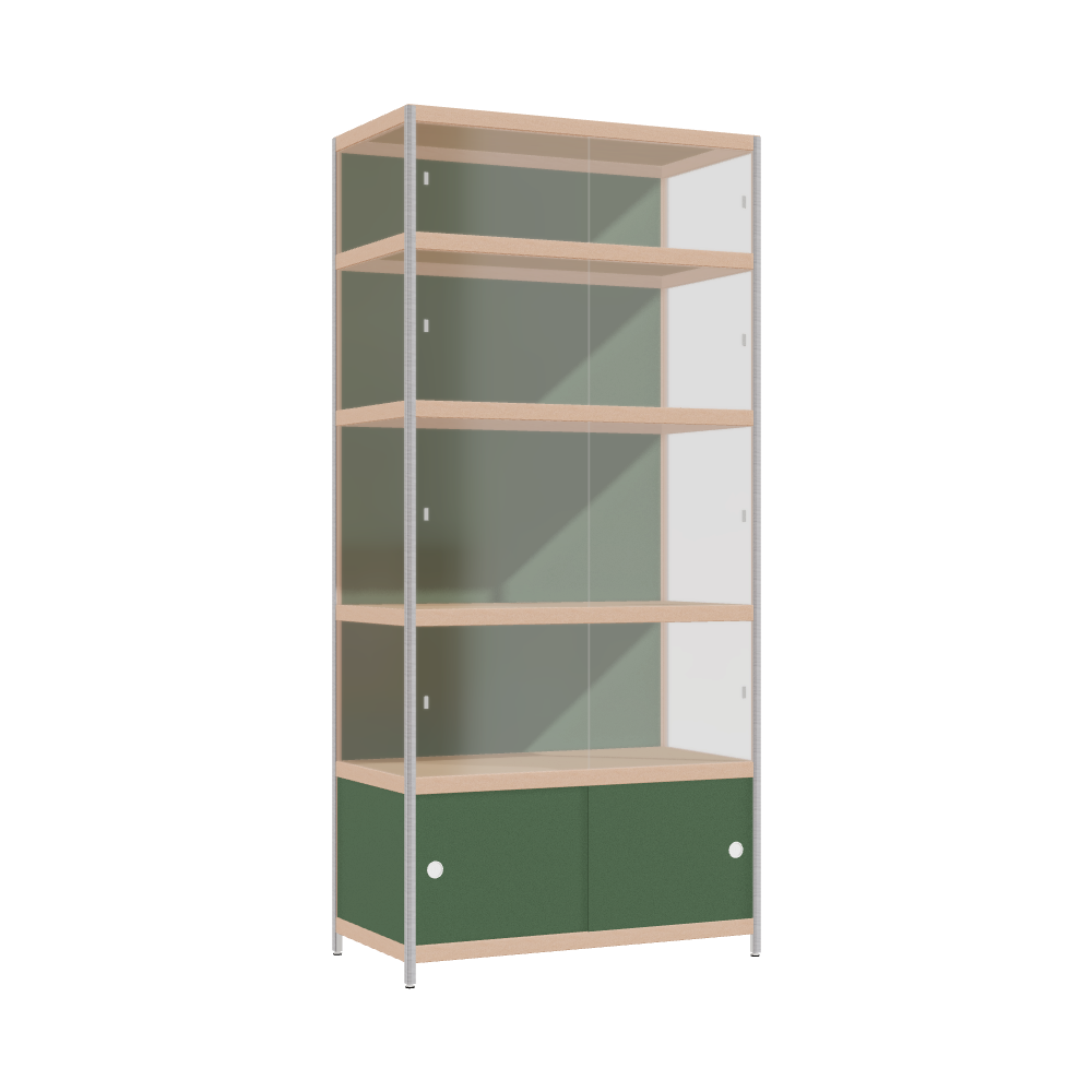 Display cabinet (215x100x52 cm)
