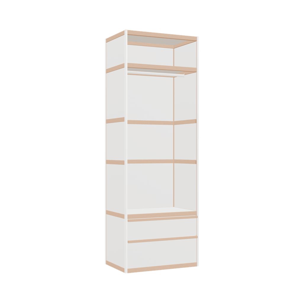 Wardrobe (229x80x52 cm)