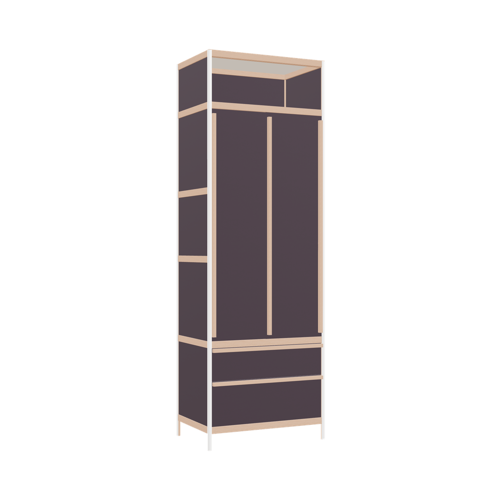 Wardrobe (239x80x52 cm)
