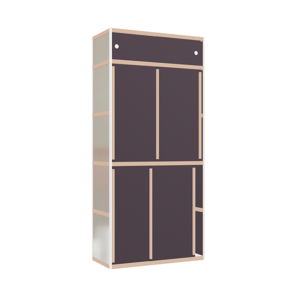 Wardrobe (239x110x52 cm)