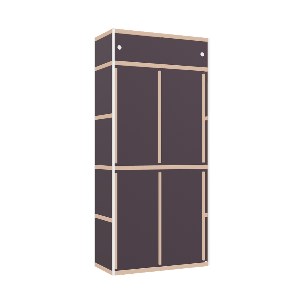 Kleerkast (239x110x52 cm)