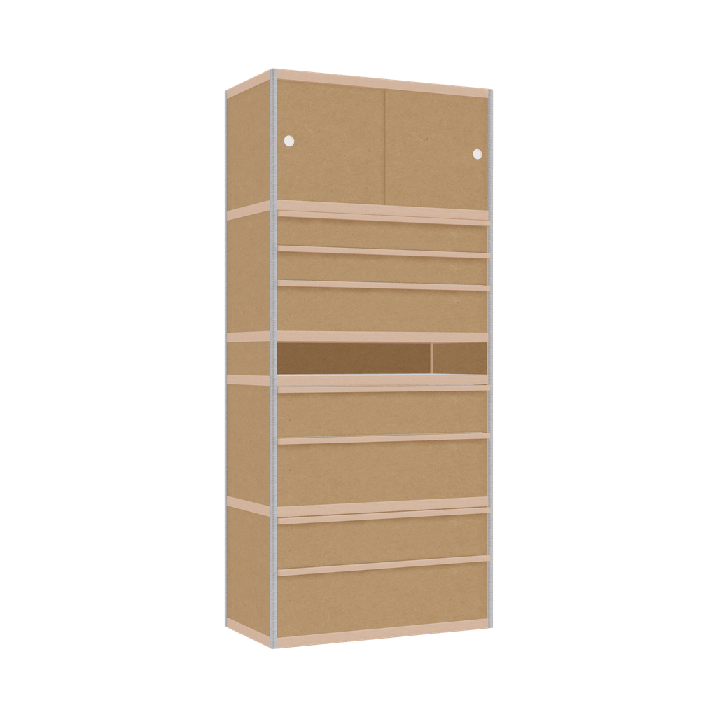 Armoire (225.5x100x52 cm)