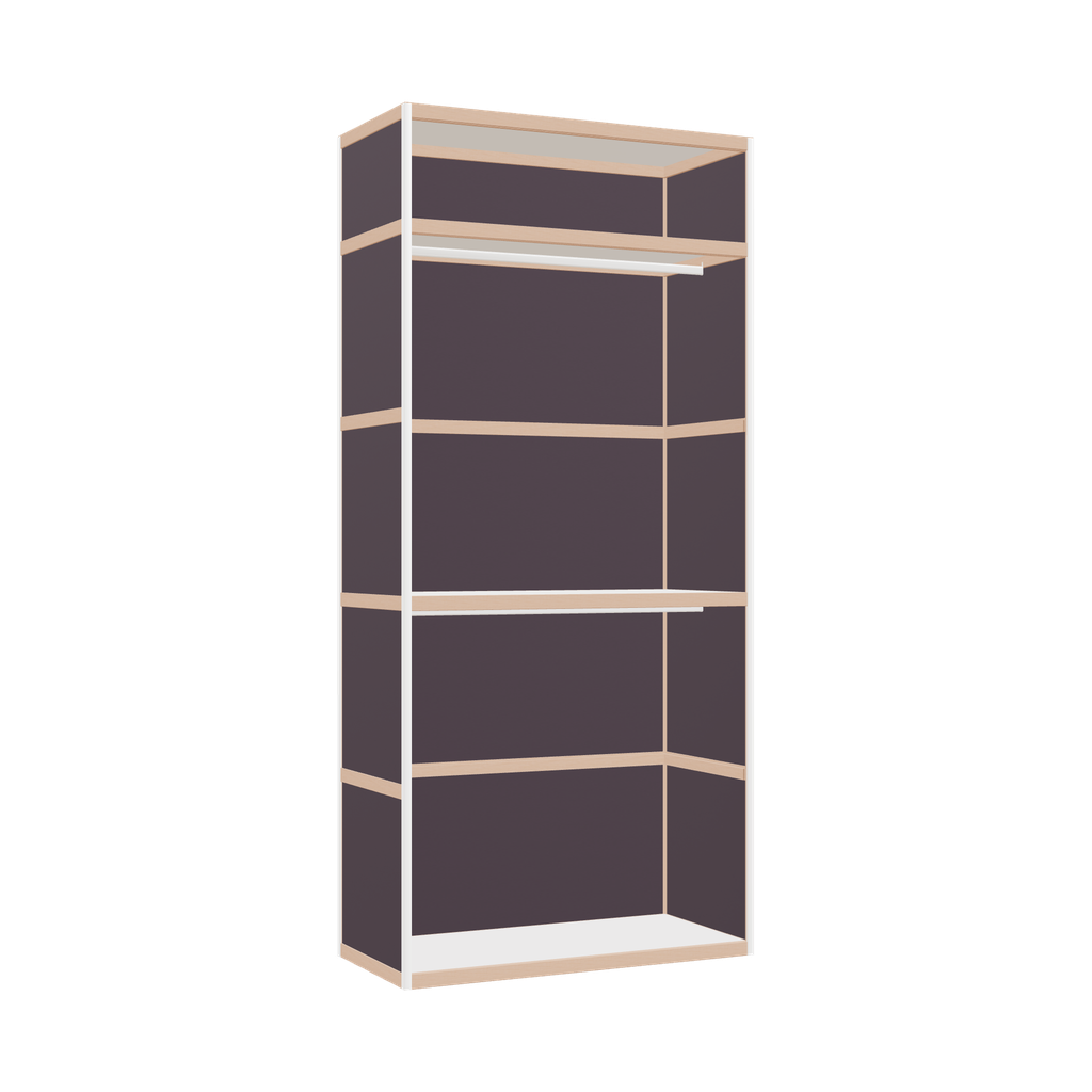 Penderie (239x110x52 cm)