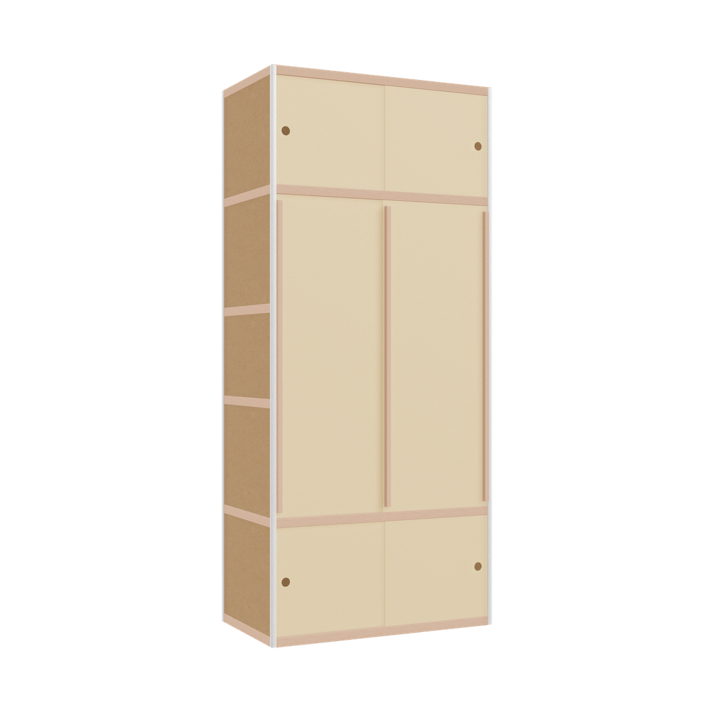 Kleerkast (249x110x62 cm)