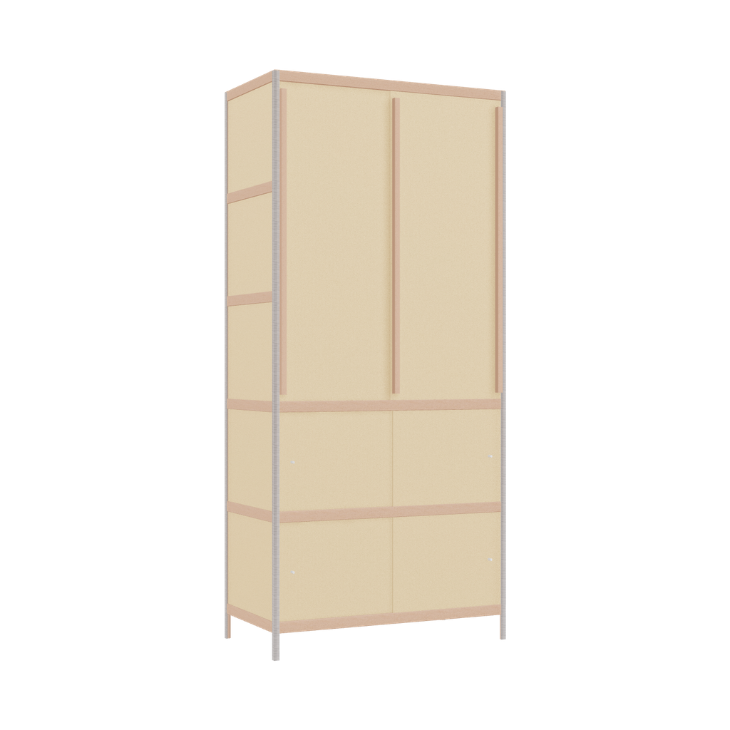 Wardrobe (219x100x52 cm)