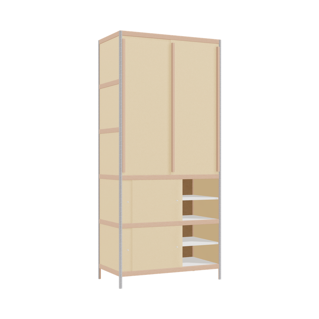 Wardrobe (219x100x52 cm)