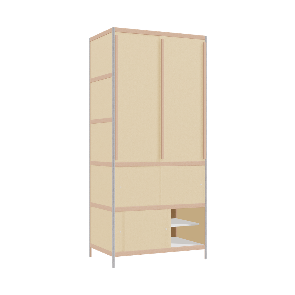 Wardrobe (219x100x62 cm)