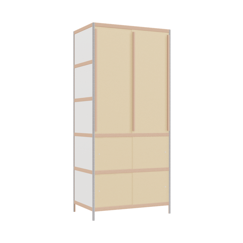 Wardrobe (219x100x62 cm)