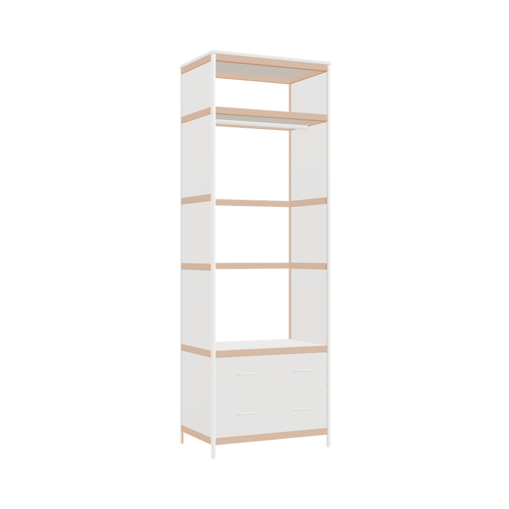 Wardrobe (238.8x80x52 cm)