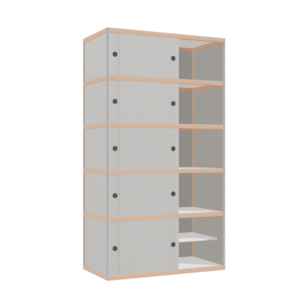 Kast (219x120x62 cm)