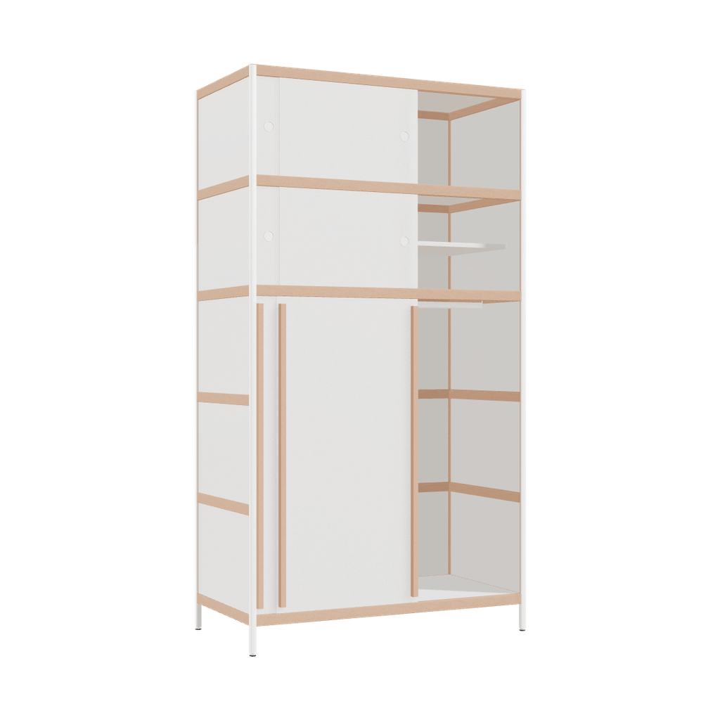 Kleerkast (220x120x62 cm)