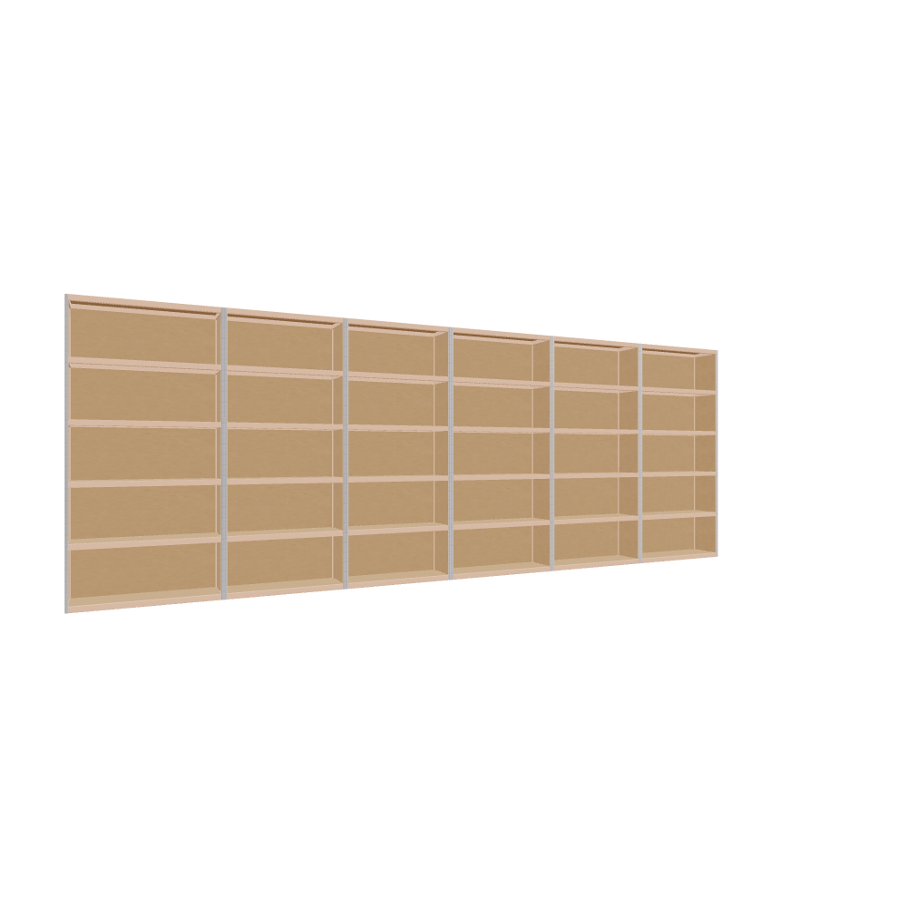 Furniture (209x580x32 cm)