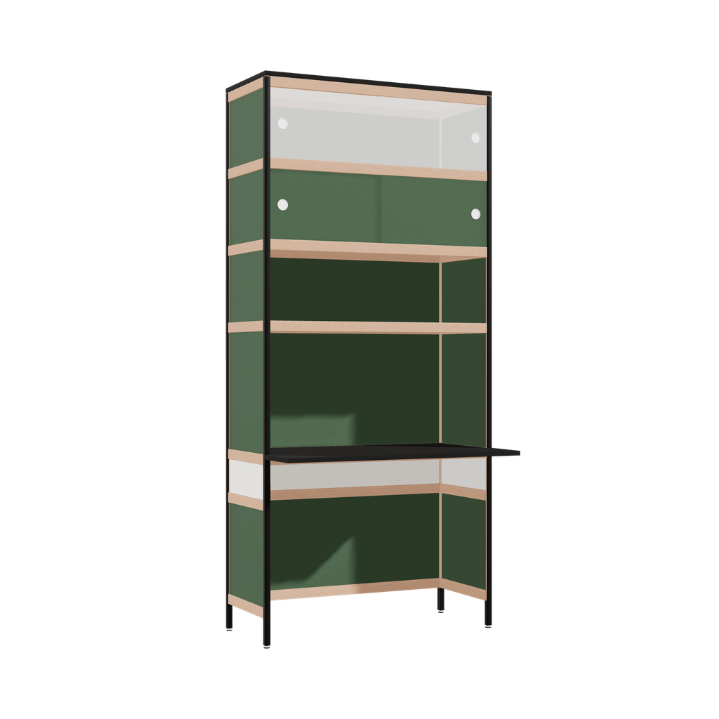 Bureau débordant (219.3x100x63.6 cm)