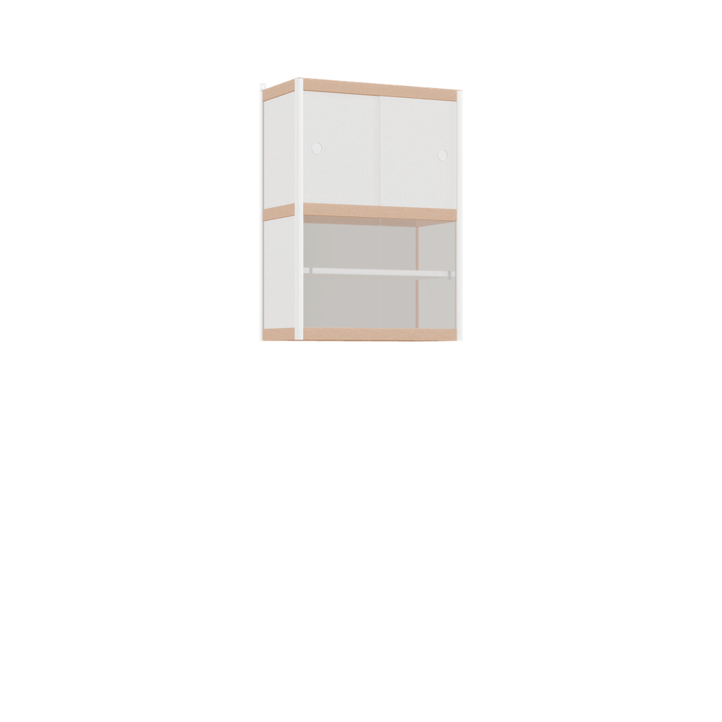 Hanging cabinet (86x62x32 cm)