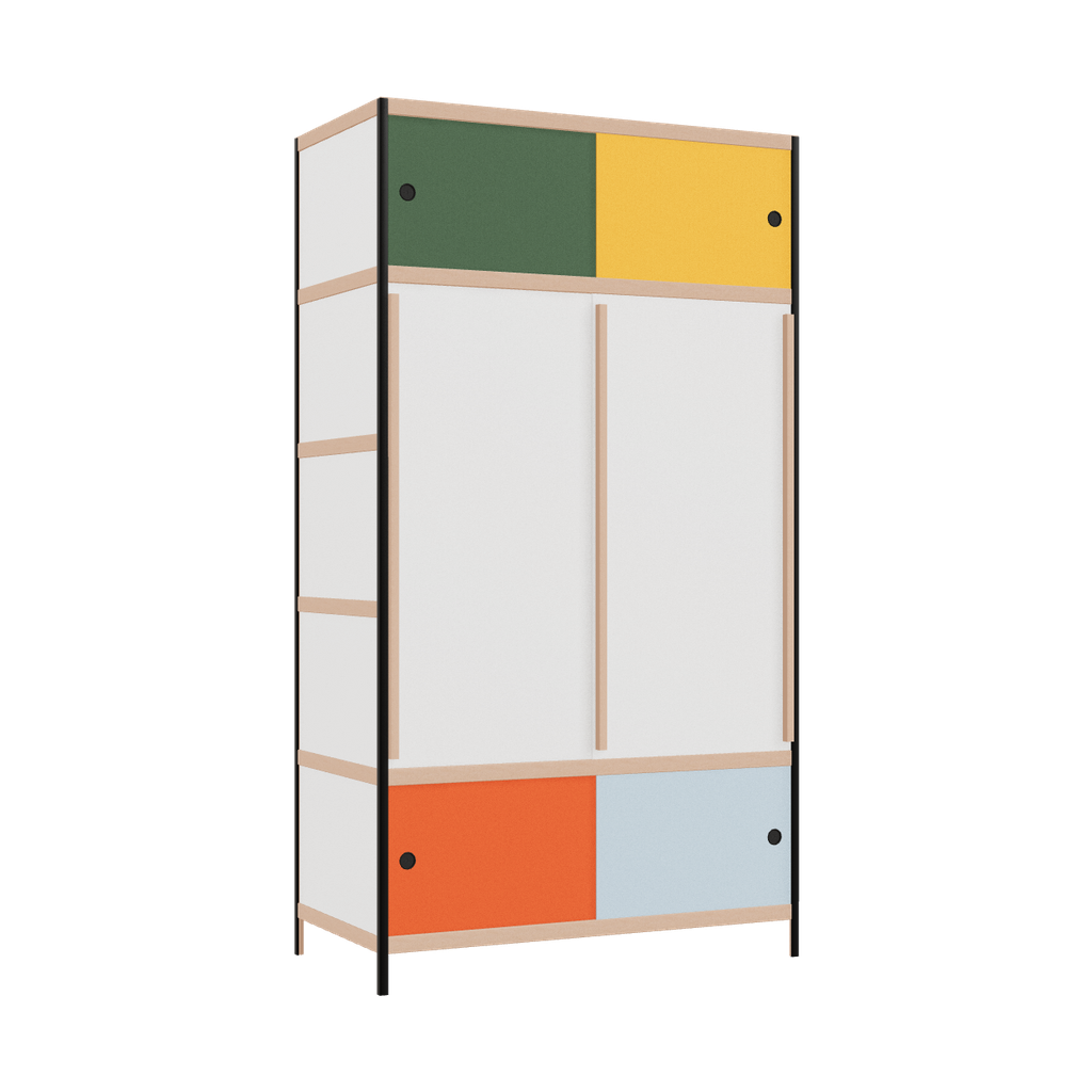 Kleerkast (219x120x62 cm)