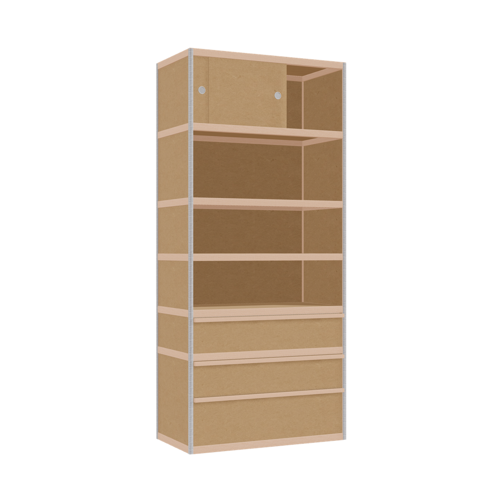 Kast (223x100x52 cm)