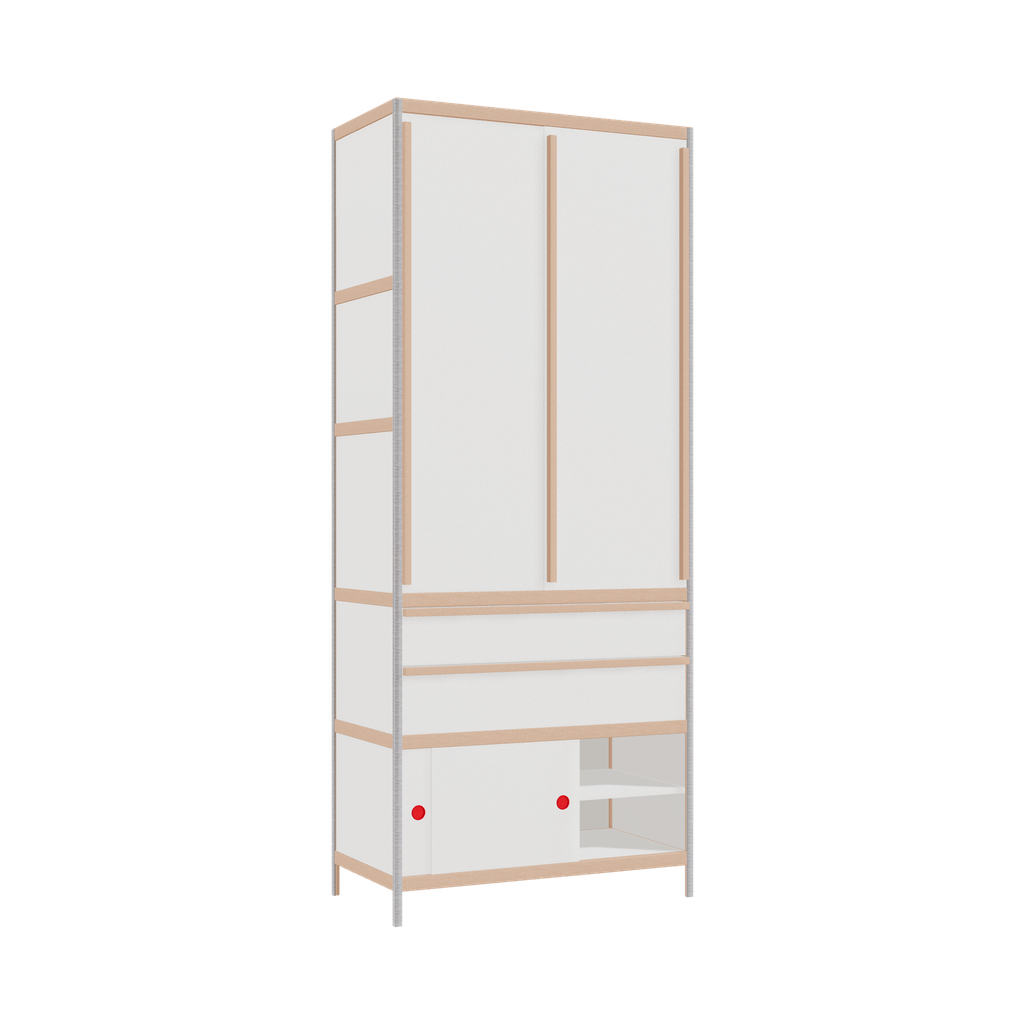 Wardrobe (239x100x52 cm)