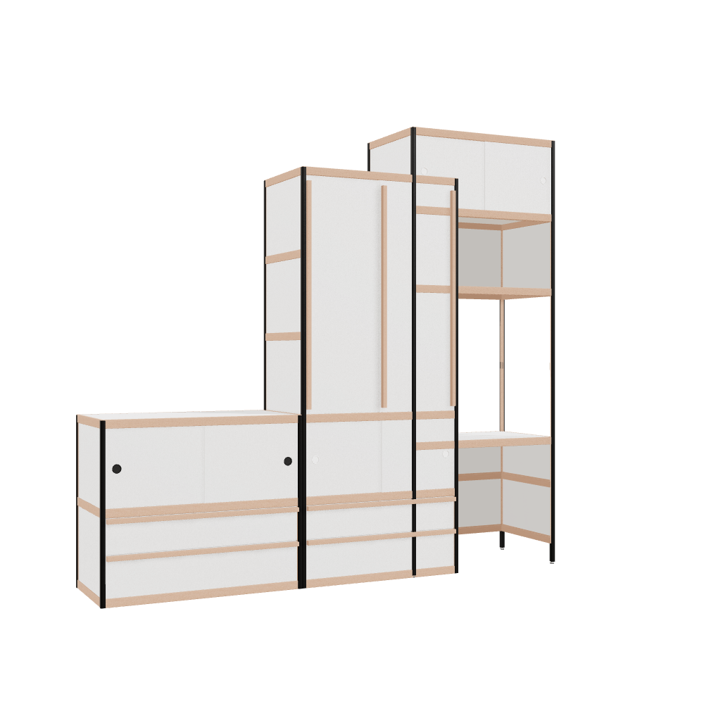 Furniture (234x280x52 cm)