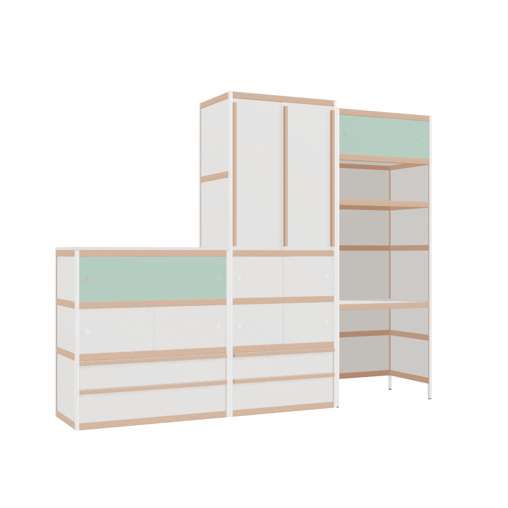 Furniture (209x260x52 cm)