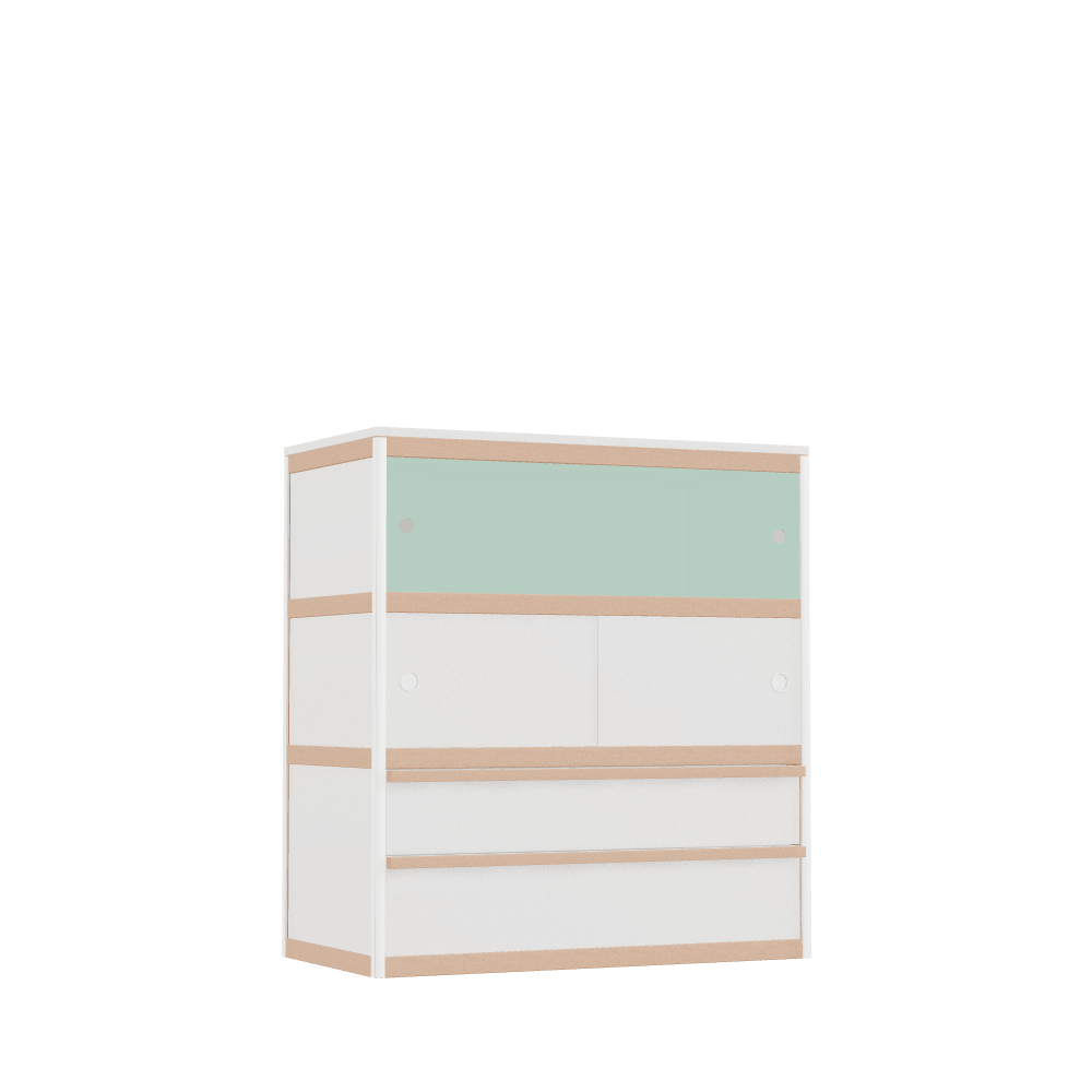 Kast (108.8x100x52 cm)