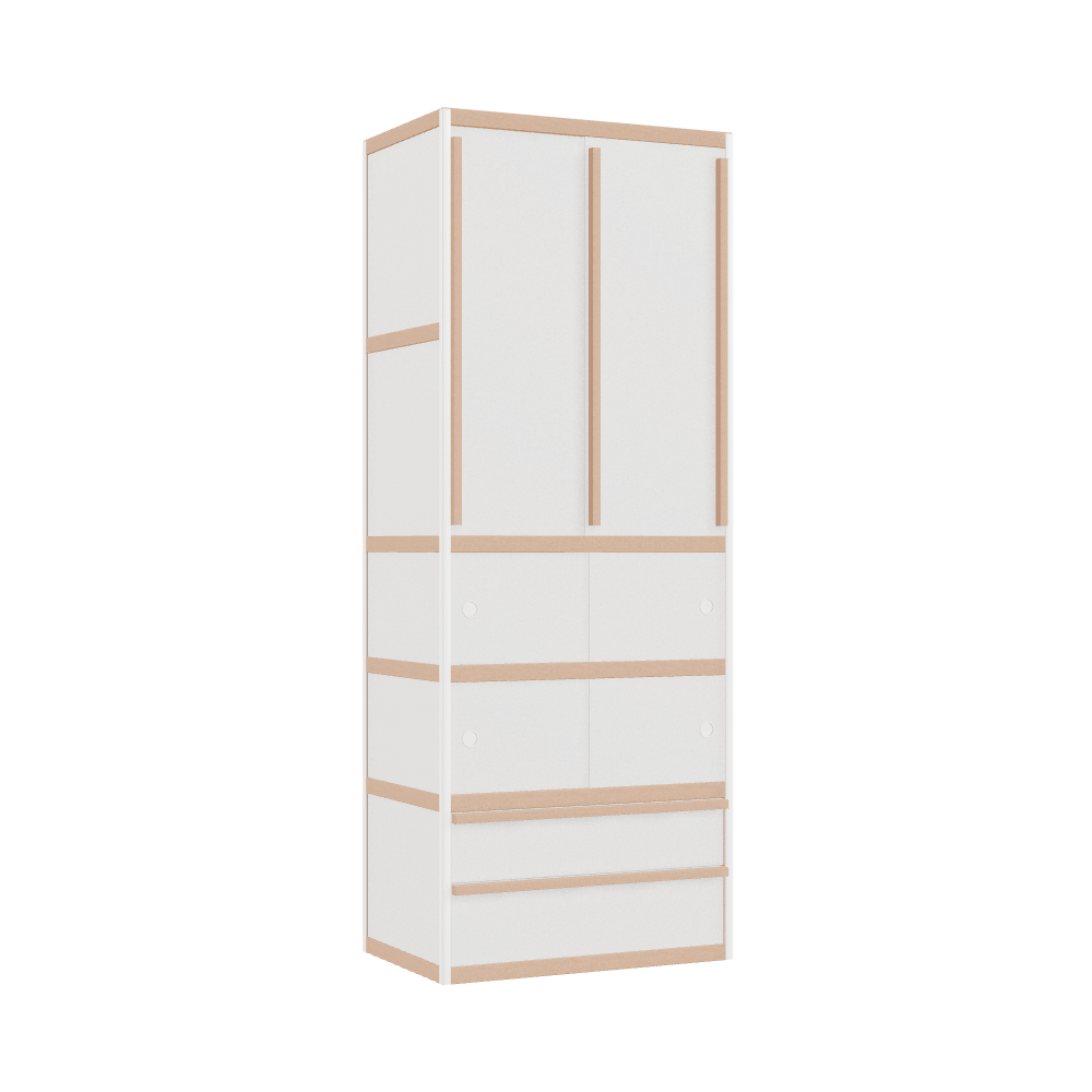 Wardrobe (209x80x52 cm)