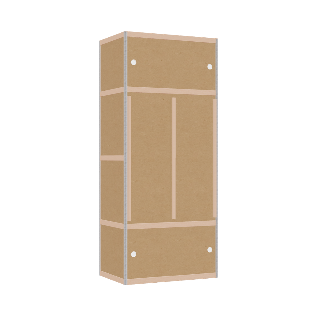 Wardrobe (188x80x52 cm)