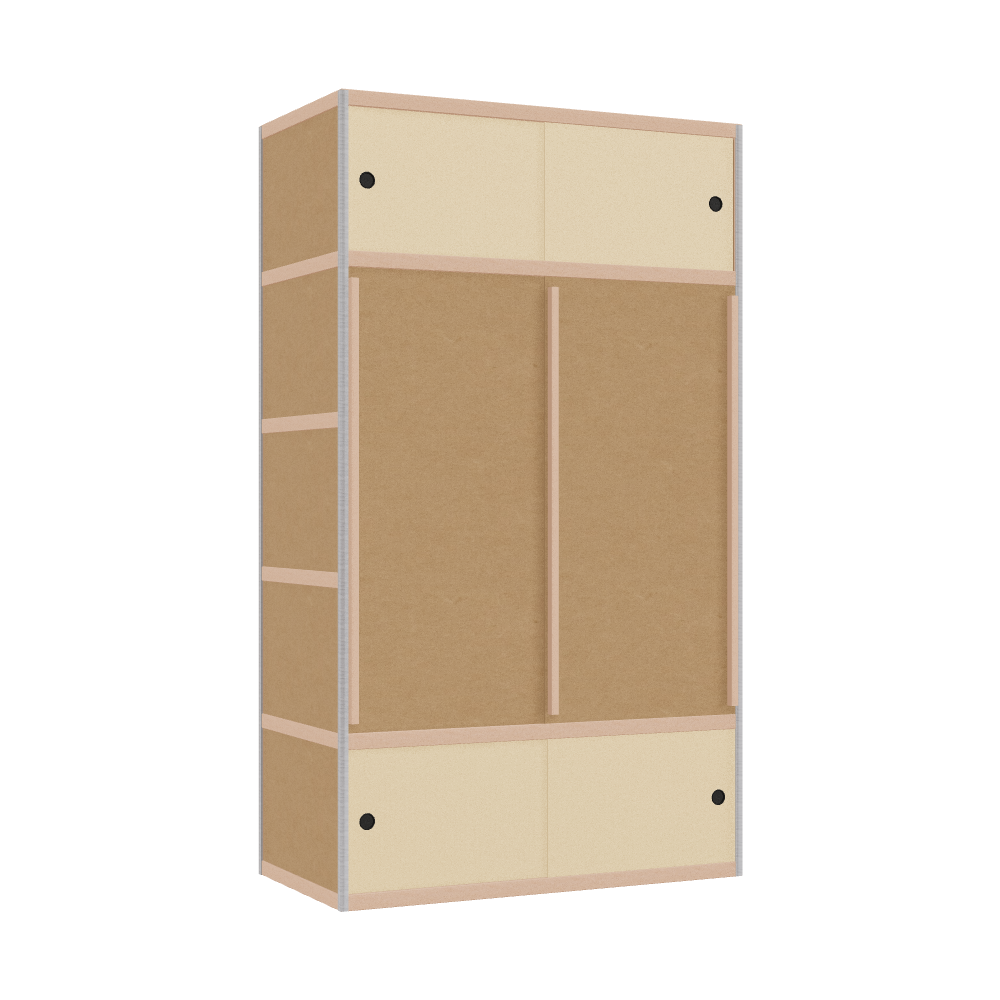 Wardrobe (209x120x62 cm)