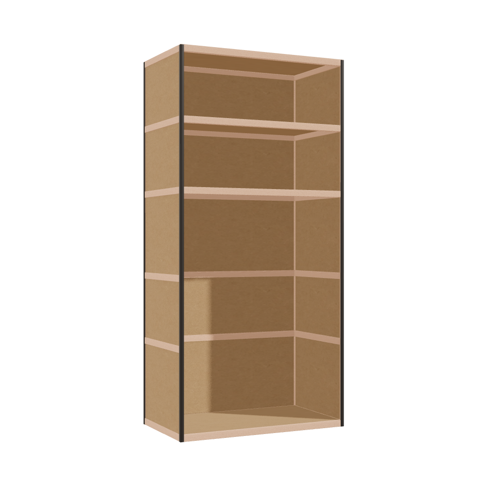 Shelf (229x110x62 cm)