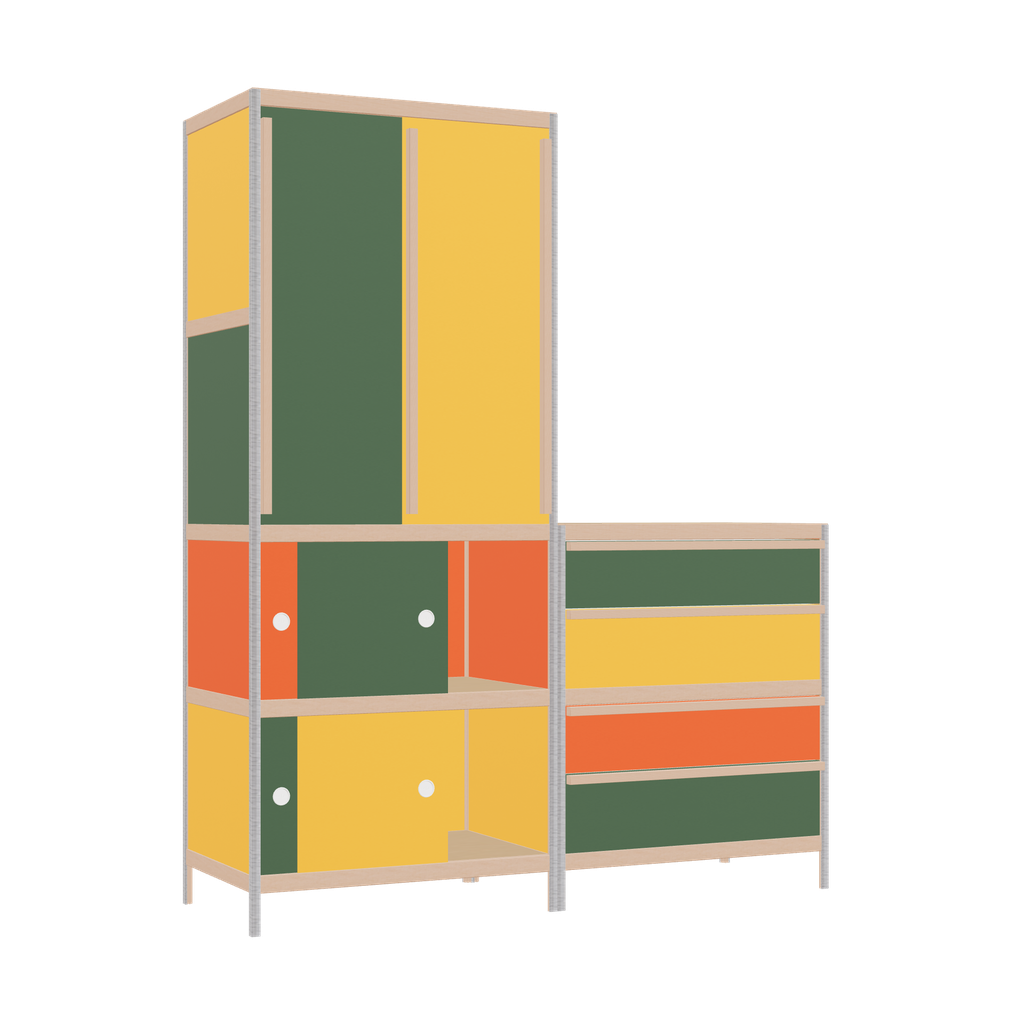 Furniture (198x160x52 cm)