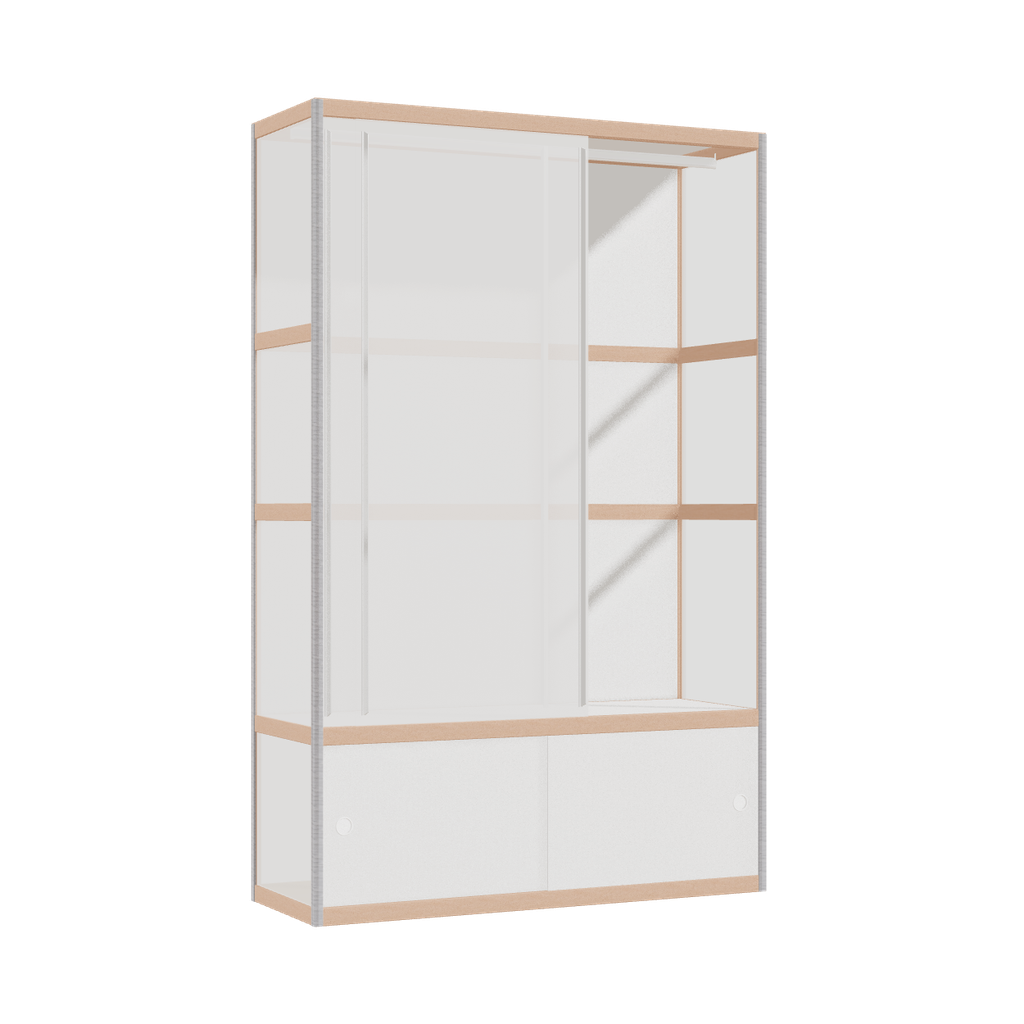 Kleerkast (188x120x42 cm)