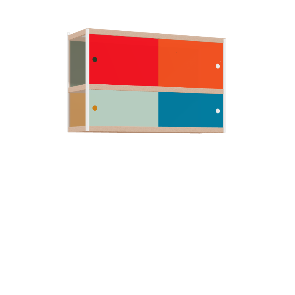 Hanging cabinet (76x120x42 cm)