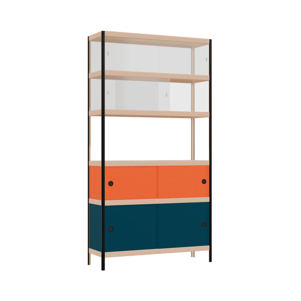 Display cabinet (189x100x32 cm)