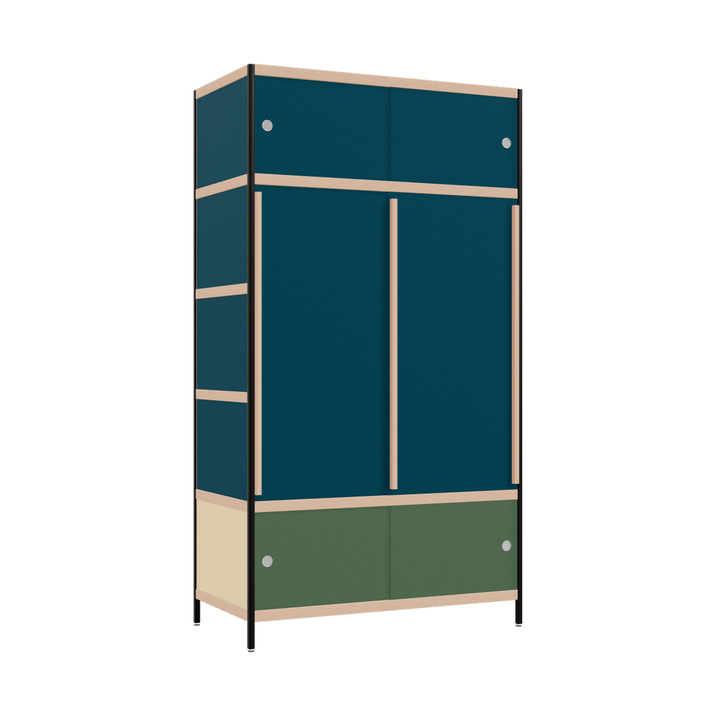 Penderie (220x120x62 cm)