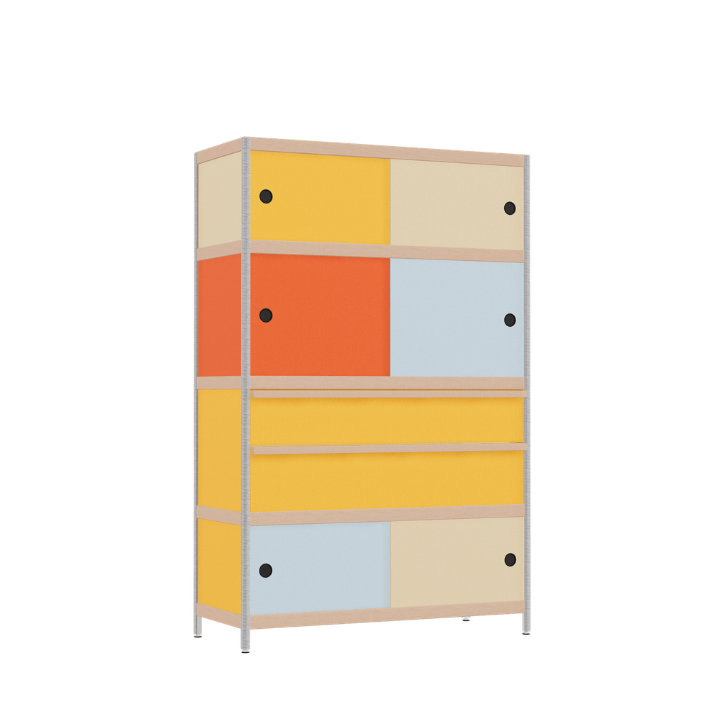 Armoire (155x100x42 cm)