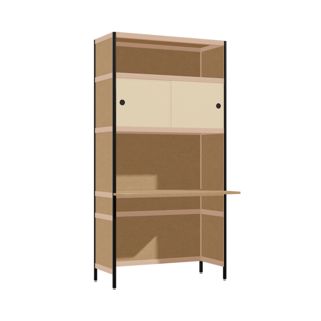Overhangend bureau (196.5x100x63.6 cm)