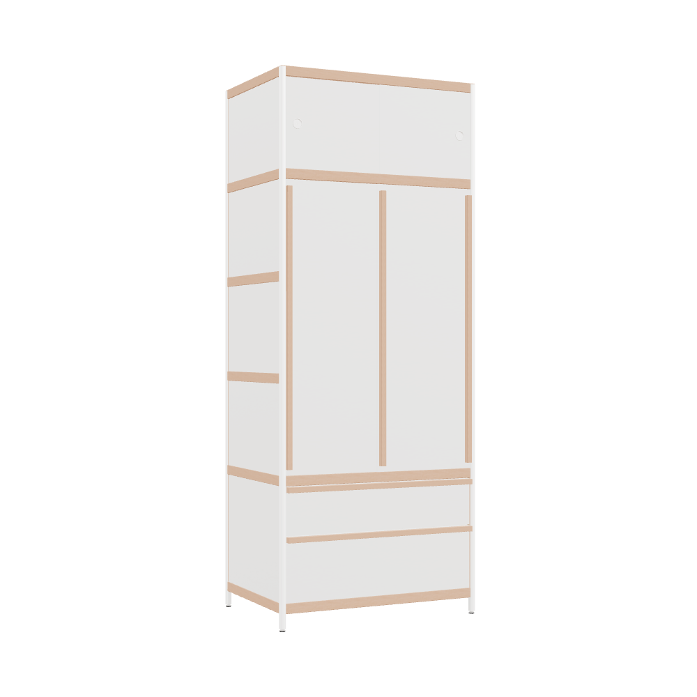 Wardrobe (226x90x62 cm)