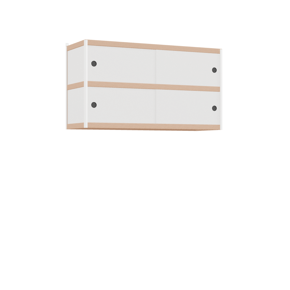 Zwevende kast (66x120x42 cm)