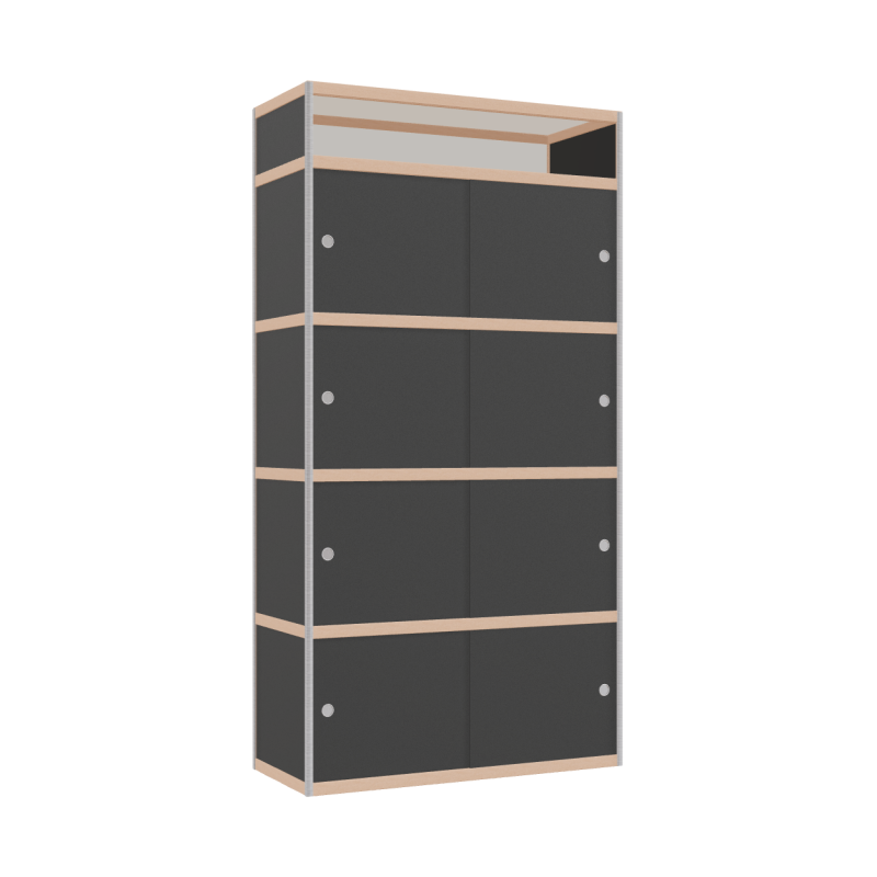 Kast (232x120x52 cm)