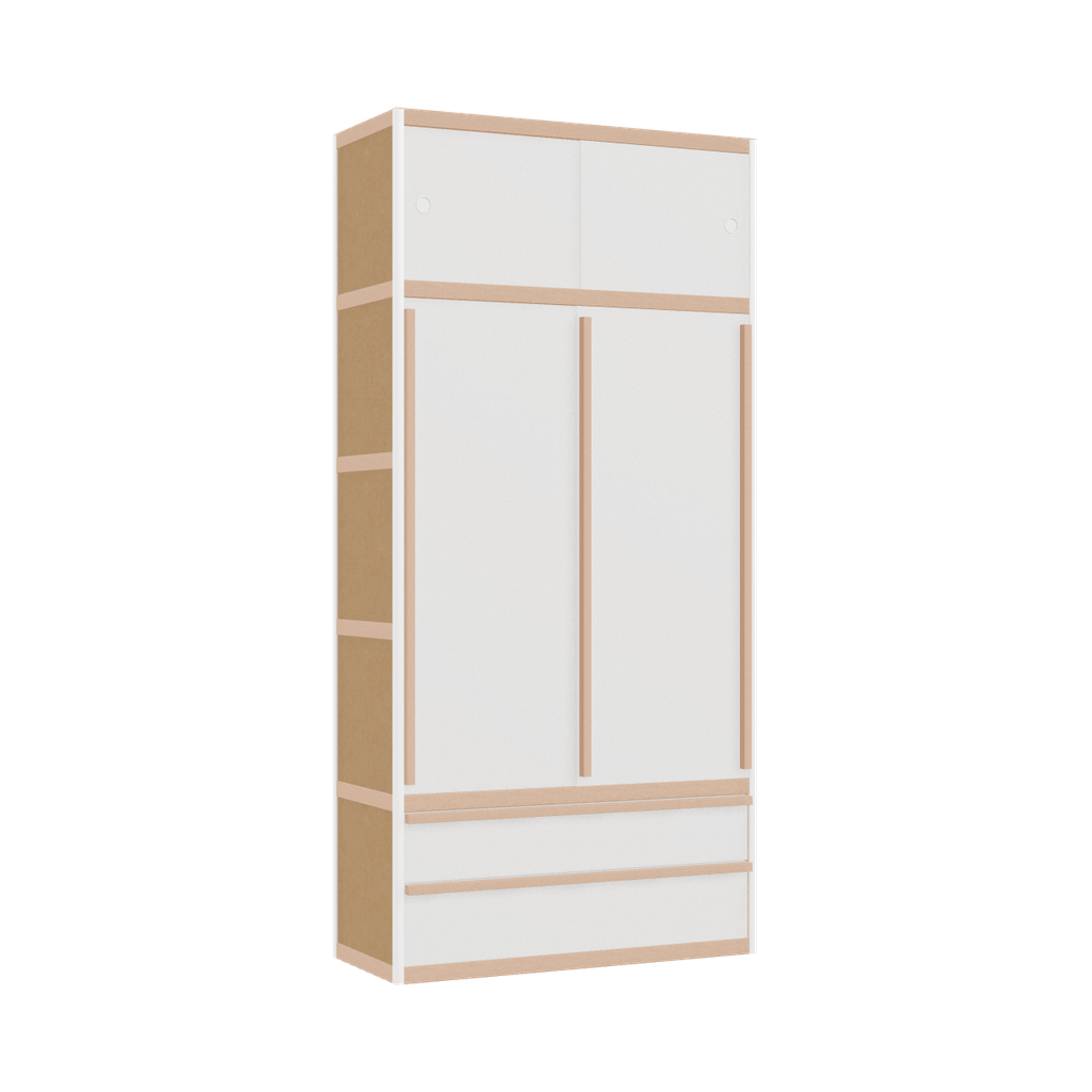 Kleerkast (209x100x42 cm)