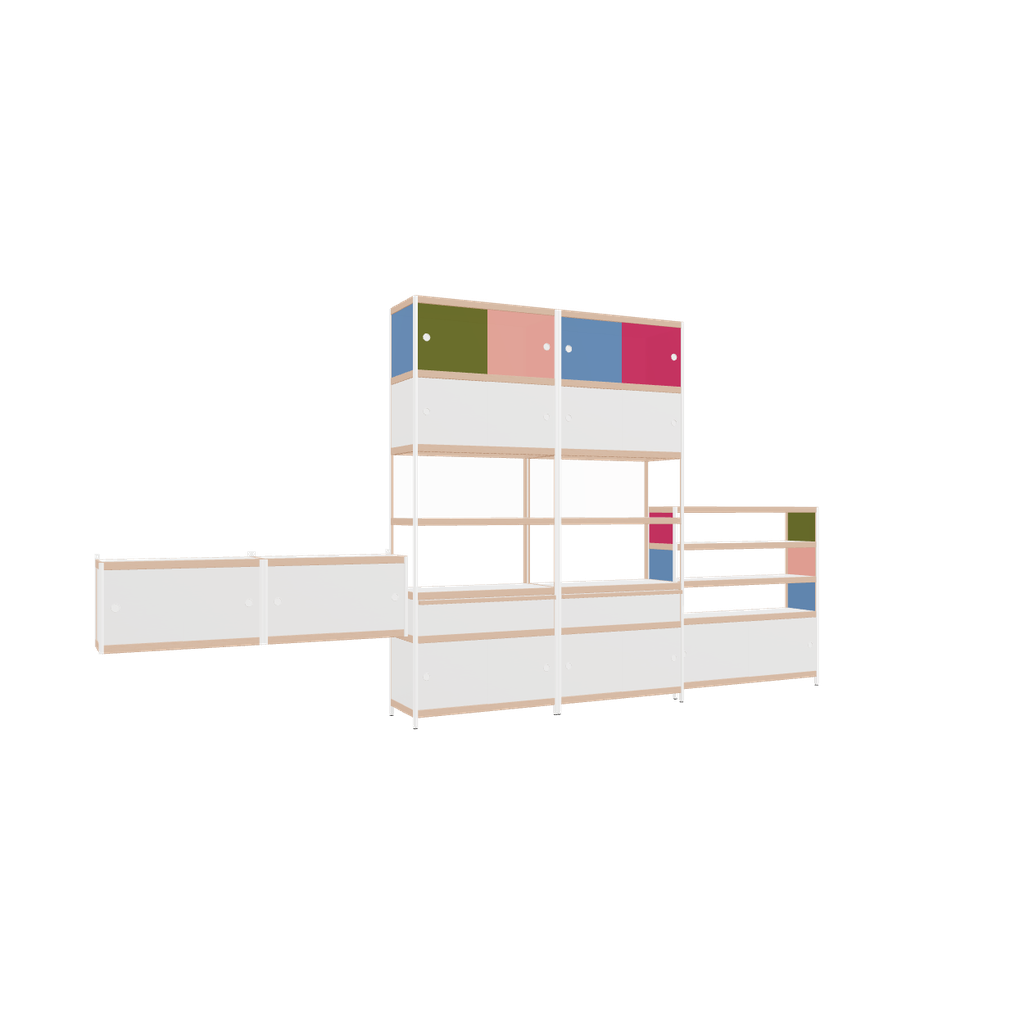 Meubles (239x460x42 cm)