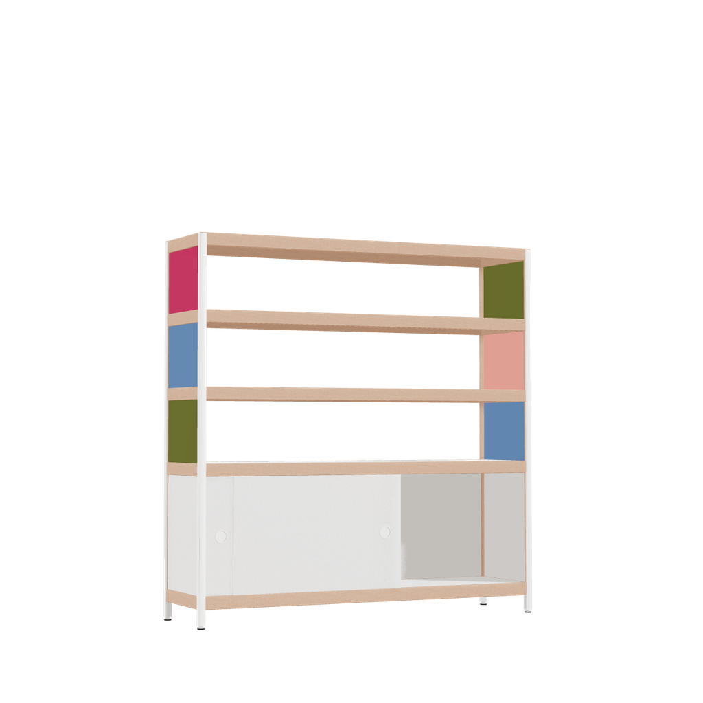 Kast (123x120x32 cm)