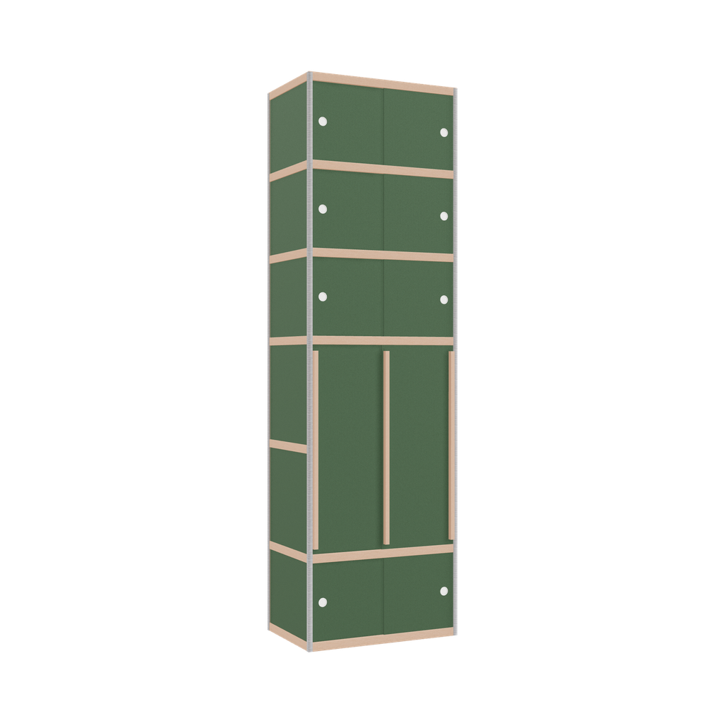 Kleerkast (270x80x52 cm)