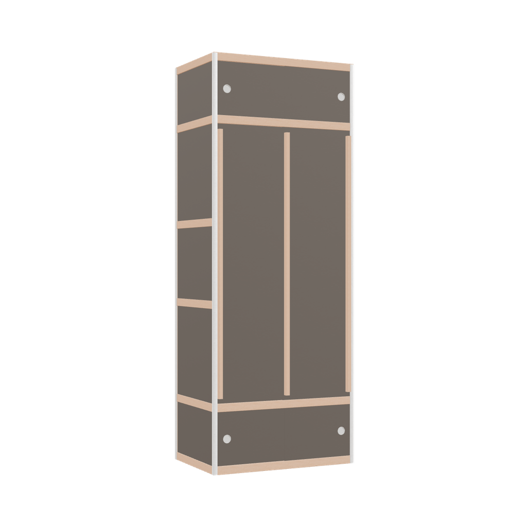 Wardrobe (209x80x52 cm)