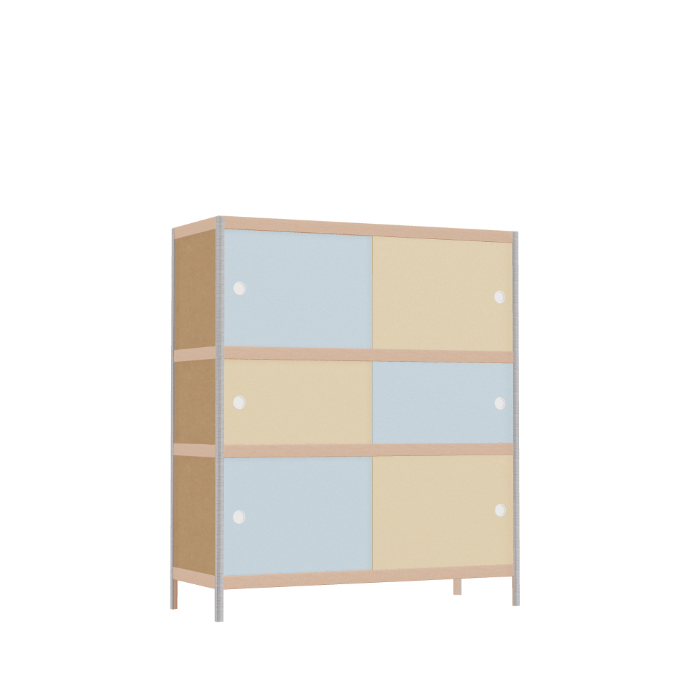 Kast (127x110x42 cm)