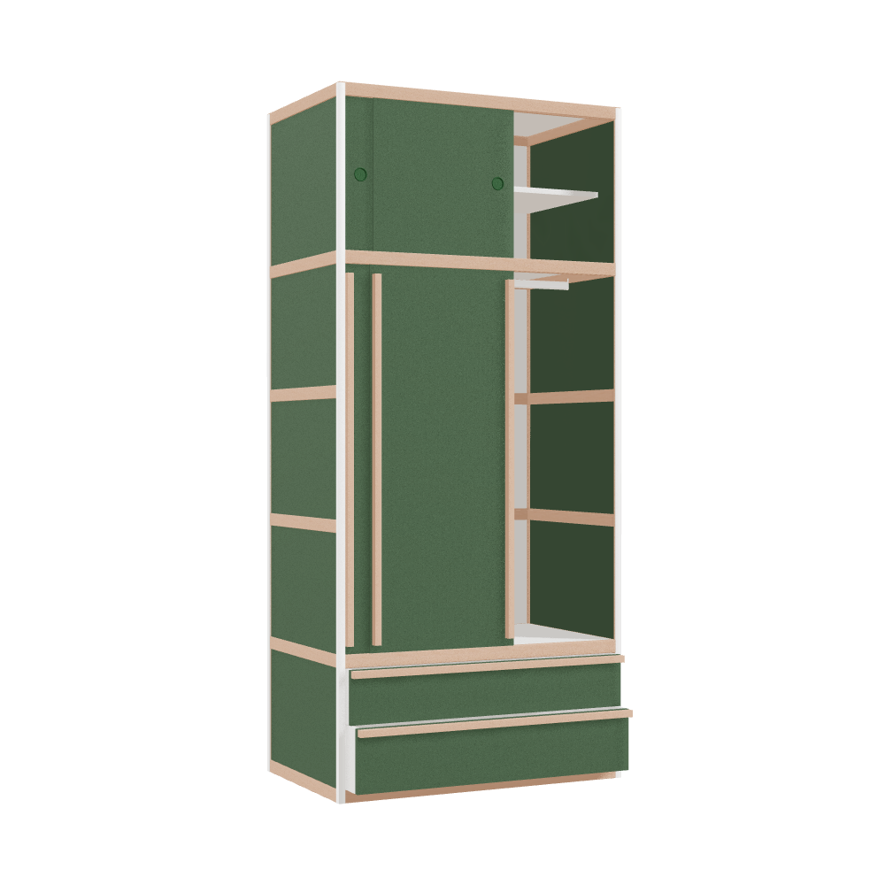 Wardrobe (219x100x62 cm)