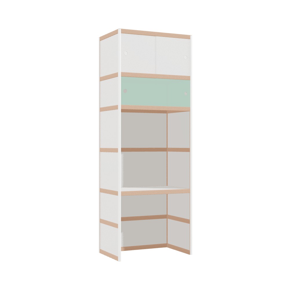 Integrated desk (220x80x52 cm)