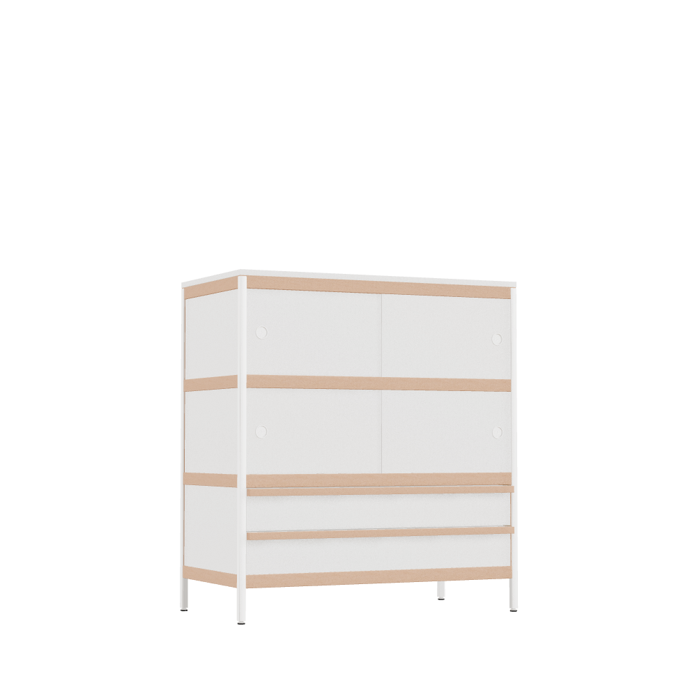 Kast (109.8x100x52 cm)