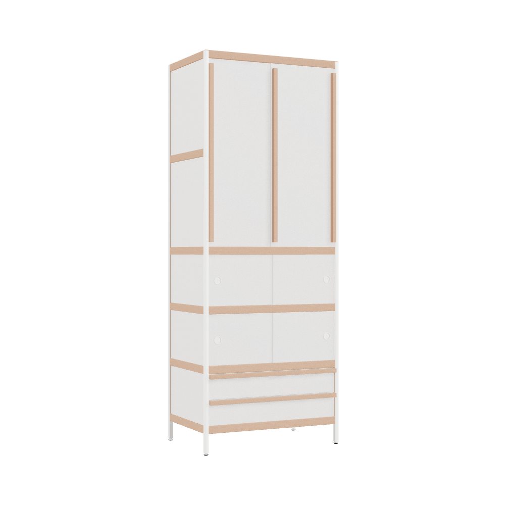 Kleerkast (210x80x52 cm)