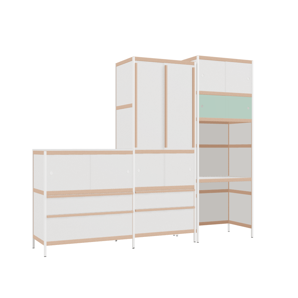 Meubels (217.5x260x52 cm)