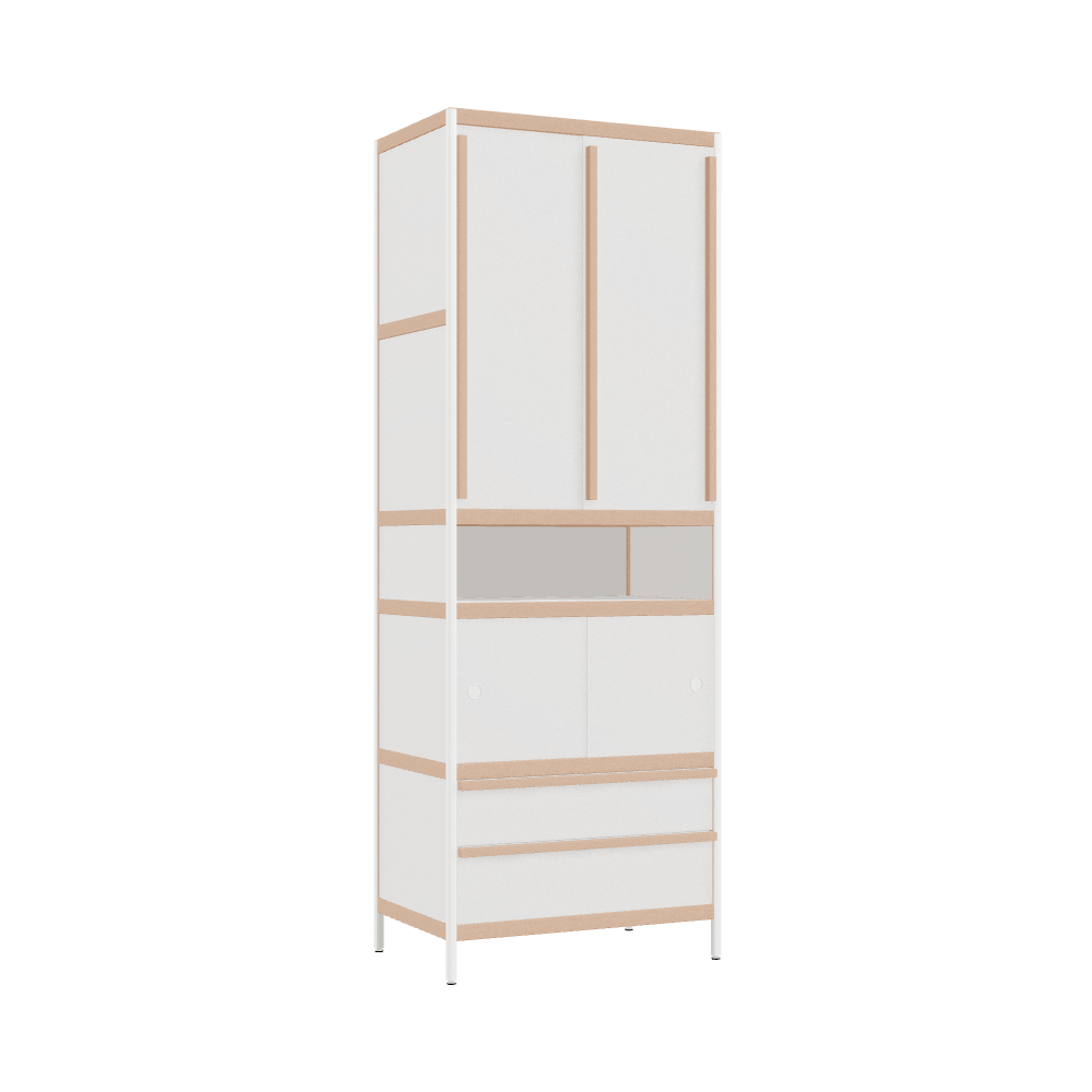 Wardrobe (223x80x52 cm)